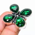 thumbnail image 2 of Chrome Diopside Gemstone Handmade 925 Sterling Silver Jewelry Ring Size 9, 2 of 2