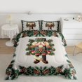 thumbnail image 2 of Feelyou Kawaii Retro Nutcracker Bedding Comforter Set, Christmas Plant Twin Comforter Sets, Kids Teen Child Reversible Bedding Set, Microfiber Bedroom Decor, 2-Piece, 2 of 8