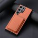 thumbnail image 1 of Funda S24 Ultra con tarjetero compatible con carga inalámbrica, para Samsung Galaxy S24 Ultra Funda tipo billetera con protección de cámara completa Magsafe, 1 of 5