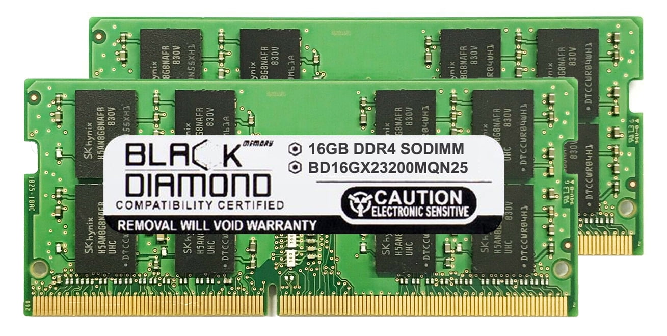 32GB Kit(2X16GB) DDR4 3200 SODIMM Memory 260-pin (2Rx8