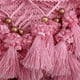 thumbnail image 4 of Cortina con cuentas, borlas, flecos, cinta con flecos, borde con flecos para Rosado, 4 of 9