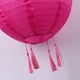 thumbnail image 4 of Lámpara de farol de nailon solar impermeable luz colgante decoración de festival (rosa) Ndcxsfigh Para estrenar, 4 of 9