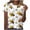 #0239-White, variant on Womens Sunflower Bee Graphic T-Shirt Short Sleeve Crew Neck Vibrant Floral Insect Print Casual Summer Top