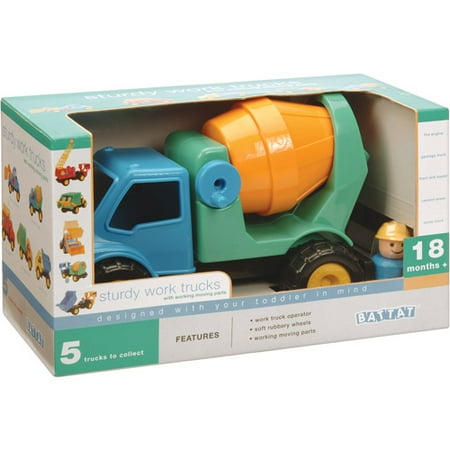 Battat Cement Truck Play Set