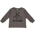 thumbnail image 3 of Inktastic Funny Music Yes Im Treble Gift Boys or Girls Long Sleeve Toddler T-Shirt, 3 of 5