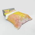 thumbnail image 2 of Ambesonne Spring Bedding Set 4 Pcs, Flower Butterfly Colored, Queen, Earth Yellow Pale Pink, 2 of 2