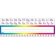 Scholastic Alphabet-Number Line Standard Name Plates, 4" x 12", 36/Set (TF-1528)