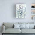 thumbnail image 2 of Canvas Wall Art - Cora Niele 'Airy Blue Flowers And Eucalyptus' Wall Art for Living Room, Bedroom, or Office Décor by Trademark Fine Art - 35 x 47 Inches - 35x47, 2 of 5