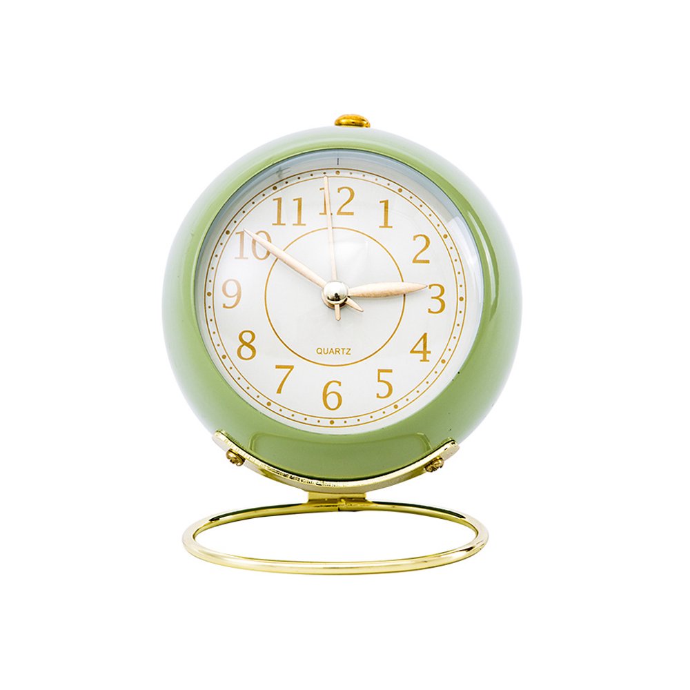 Girl Alarm Clock For Heavy Sleepers,Cute Bedroom Decor For Teen Girls(Green)