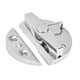 thumbnail image 4 of Bisagras Redondas, Durabilidad Fuerte Reemplazo De Escotilla De Gabinete De Puerta De Barco Grado Marino Con Tornillos Para Unidades De Aparejos De Pesca Para Cajas Eléctricas ANGGREK No, 4 of 7