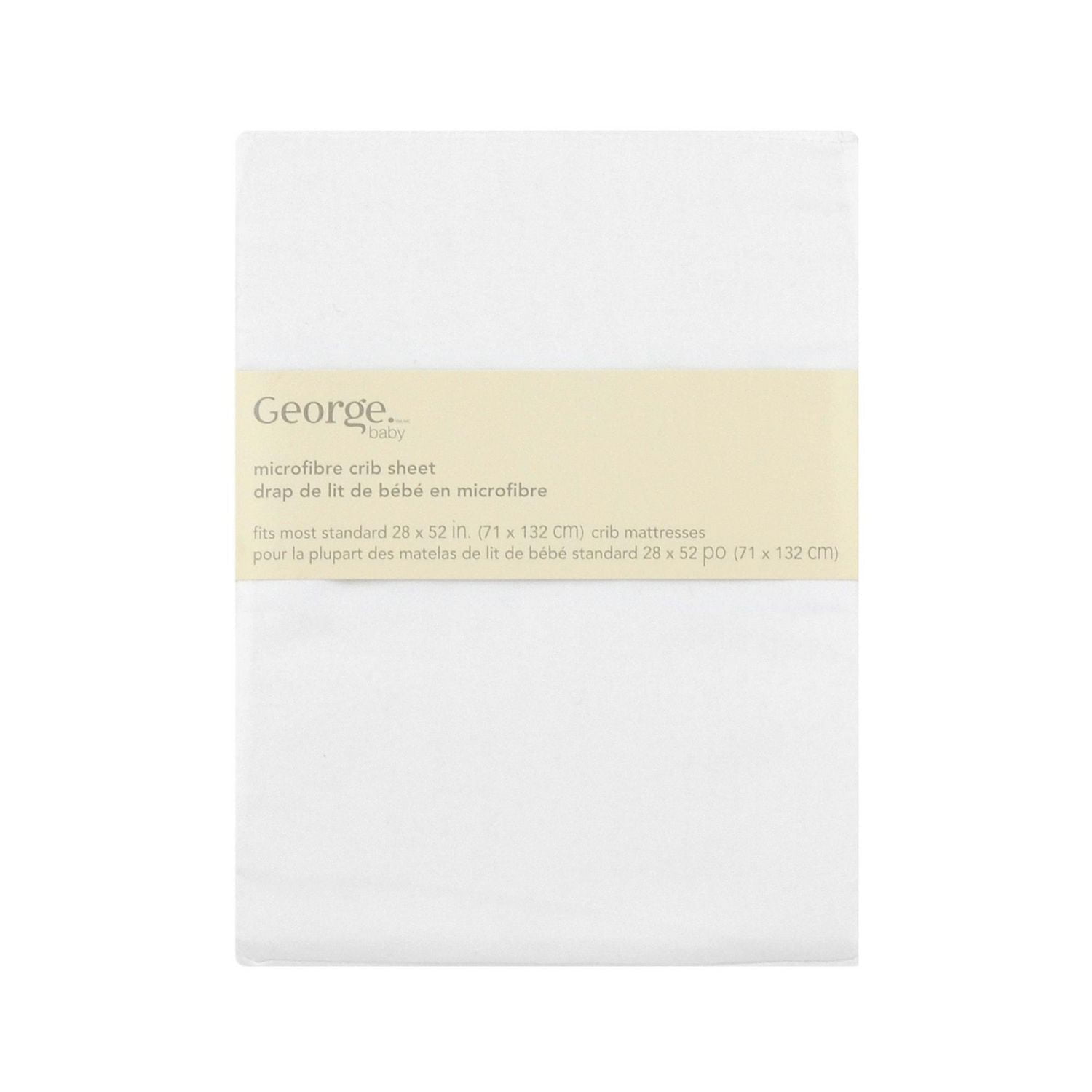 George Microfibre Crib Sheet