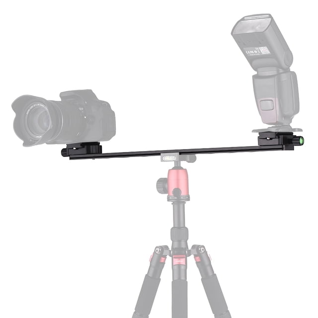 Soporte para cámara con placa de liberación rápida doble extendida Andoer PU-480