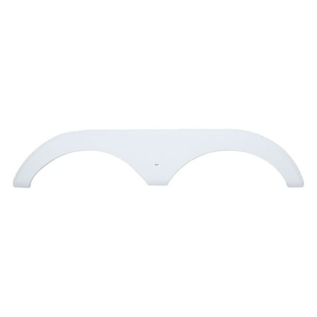 Icon 01950 Tandem Fender Skirt for Carriage FS1950 - Polar White