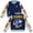 Navy, variant on SEGA Sonic The Hedgehog Boys Varsity Jacket, Button Front Character Jacket