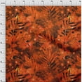thumbnail image 4 of oneOone Polyester Spandex Orange Fabric Tropical Abstract Quilting Supplies Print Sewing Fabric By The Yard 56 Inch Wide, 4 of 4
