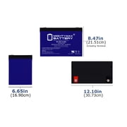 12V 100AH GEL Battery Replaces Goal Zero Yeti 1250 Solar Generator