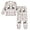 Reindeer Pattern, variant on Fluffy Pajamas Set Fuzzy Winter Warm Pj Sets Pullover Tops and Long Pants Pink Christmas Pattern X-Small