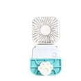 thumbnail image 2 of Cage Mount Bird Fan USB Rechargeable Quiet Parrot Cage Ventilation Fan Adjustable Angle Gentle Air Cooling Fan for Budgie Small Pet Bird Cage, 2 of 3