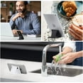 thumbnail image 4 of 2 Pack Portable Cell Phone Stand Holder for Desk, Desktop Foldable Pocket-Sized Mount, Universal Adjustable Mobile Phone Kickstand Compatible with iPhone IPads Kindle Android by MENKEY -Black, 4 of 5