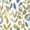 Blue, variant on Green Watercolor Palm Leaf Wallpaper, Minimalist Aesthetic Modern Peel and Stick Wallpaper, Waterproof Wall Decoration for Living Room, Bedroom, Bathroom, Kitchen Cabinet, 17.7 * 118 in