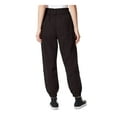 thumbnail image 2 of FRAYED Womens Black Pocketed Jogger Elastic Waist Cuffed Pants 26 Waist, 2 of 3