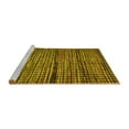 thumbnail image 2 of Ahgly Company Machine Washable Indoor Rectangle Abstract Yellow Modern Area Rugs, 6' x 9', 2 of 4