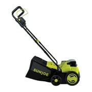 Sun Joe 2x24V Cordless Lawn Dethatcher & Scarifier Yard Machine with Collection Bag, 15-Inch
