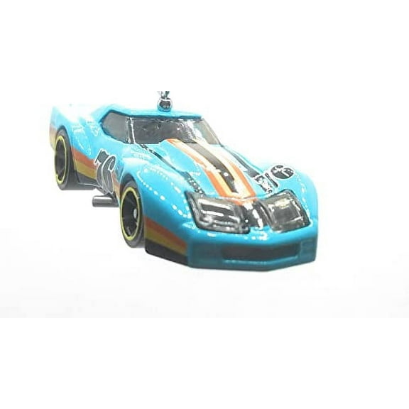 Christmas Ornament for 1976 Greenwood Chevy Corvette Blue