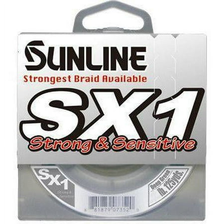 UPC: 0881879076446 | Sunline 63041730 SX1 40 Lbs. 125 Yds. Deep Green Polyethylene Fishing Line