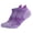 🔥 Purple, variant on Terry Bottom Combed Cotton Athletic Socks For Adults, Sweat Wicking Breathable Cushioned Hosiery, Comfort Non Slip Running Hiking Sports Stockings For Daily Outdoor Workout Activities
