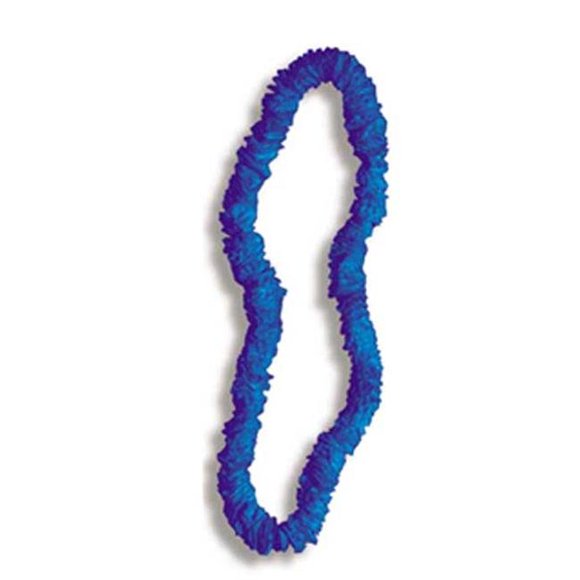 Beistle 66355B501.5 in. x 36 in. Soft-Twist Poly Leiswith Marqué Boîte - Bleu