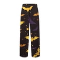 thumbnail image 3 of Satingcolo Mens Pajama Pants Halloween Soft Men Pj Bottoms with Pockets Drawstring Sleep Lounge Pant for Men, 3 of 5