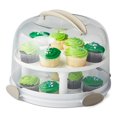 thumbnail image 4 of Round Cake Carrier with Clear Plastic Cover  13” Diameter  Dishwasher Safe, 4 of 5