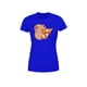 thumbnail image 2 of Playera Blusa De Capibara Comiendo Pizza Ropa Divertida Para Mujer Capibara Color Azul Talla Grande Marca Emil SaEs, 2 of 4