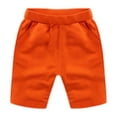 thumbnail image 2 of WOLLED Toddler Kids Boys Summer Shorts Solid Color Casual Shorts Excursive Shorts Beach Sport Cargo Pants Shorts 9M-10Y, 2 of 9