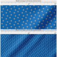 thumbnail image 2 of Soimoi Blue Cotton Voile Fabric Starfish Ocean Print Sewing Fabric Yard 56 Inch Wide, 2 of 7