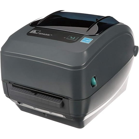 Restored Zebra GX420t Thermal Transfer Label Printer w/ Peeler  203 DPI, 4" Width, USB/Serial/Ethernet  Prints Labels, Barcodes, Tags & Receipts - GX42-102411-000 (Refurbished)