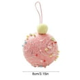 thumbnail image 3 of RBCKVXZ 2pcs Christmas Tree Ball Ornament Set 80mm/3.15inch Macaron Glittering Shatterproof Foam Hanging Christmas Ball Ornaments for for Xmas Year Birthday Home Party Supplies, 3 of 6