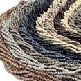 thumbnail image 1 of Perles de Rocaille en Verre Perles de Rocaille Rustiques Perles en Forme de Rondelle Recyclées Marron Gris Noir Disponible - Gris Fossile, 1 of 9