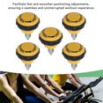 thumbnail image 3 of Fitness Spring Pull Pin Knob, 5Pcs Quick Release Fitness Adjustment Spring Pull Pin Replacement Part for Fitness Equipment Exercise Bike, 3 of 7