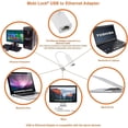 thumbnail image 5 of USB Ethernet (LAN) Network Adapter Compatible with Laptop, Computers and All USB 2.0 Compatible Devices Including Windows 10/8.1/8 / 7 / Vista/XP, 5 of 5