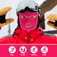 thumbnail image 2 of Miangastore Thermal Ski Mask Full Face Cover Rosy Yarn 1Pcs 15.0X6.7X0.8In, 2 of 8