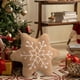 thumbnail image 5 of Decoraciones de Navidad para el Hogar Almohada de Copo de Nieve Decoración de Escena de Escritorio Cafetería Decoraciones de Navidad Decoraciones de Navidad Almohadas, 5 of 7