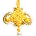thumbnail image 4 of Adorno colgante que cuelga del adorno de del del nudo chino para de del coche Amarillo, 4 of 8