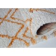 thumbnail image 4 of Ladole Rugs Grey Orange Indoor Solid Plain Shag Soft Area Rug Mat Carpet Runner for Living Bed room Entry way Patio Small Medium Large Non Slip Skid Size 3x5. 4x6, 5 x 8, 7 x 10, 9 by 12, 11 feet ft, 4 of 4