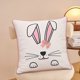 thumbnail image 4 of Cojín de Pascua con forma de huevo | Funda de poliéster de doble cara | Cojín decorativo de 45 x 45 cm | Bonita decoración navideña | Reposacabezas para sofá cama, sala de estar, dormitorio y oficina, 4 of 5