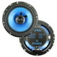 QPower 6.5" 300 Watts 2 Voies Bleu Voiture Audio Haut-Parleurs Coaxiaux Stéréo QP650 (2) – image 1 sur 7