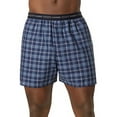 thumbnail image 2 of Hanes  Men's Yarn Dyed Plaid Boxers (Pack of 5), 2 of 4