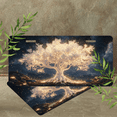 thumbnail image 4 of 1 Pcs Durable License Plate Covers & Frames, The Glowing Tree For Decorative Front, Waterproof For Decoration Aluminum License Plate Covers & Frames Cover For Men Women, 12" X 6", 4 of 6