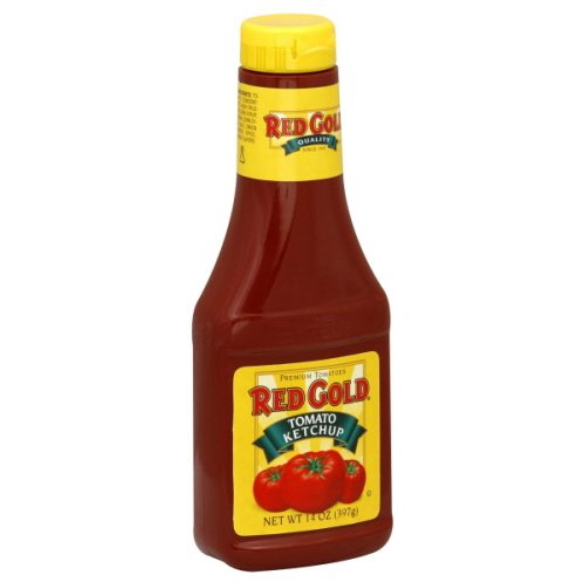 RED GOLD, KETCHUP TNO SQZ, 14 OZ, (Pack of 24)